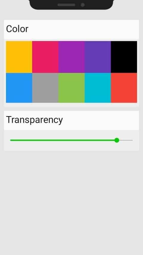 Notch X launcher! screenshot 14