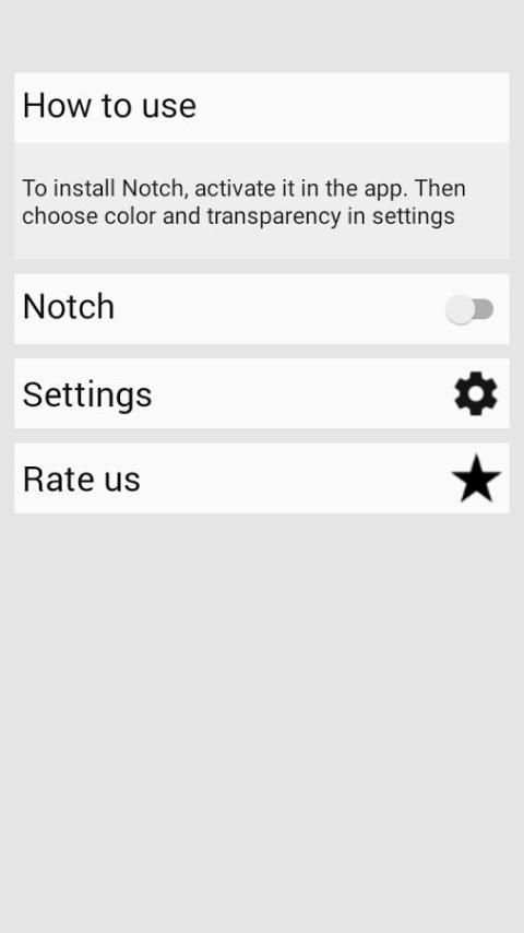 Notch X launcher! screenshot 16