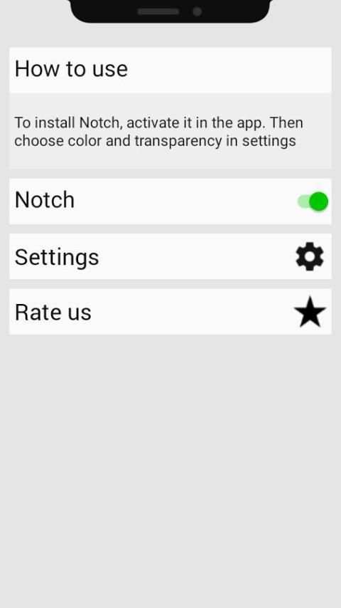 Notch X launcher! screenshot 15