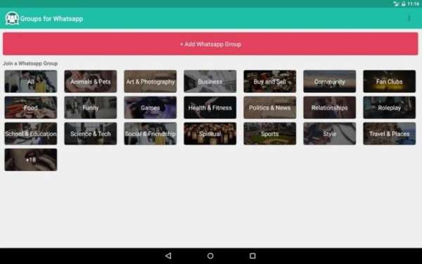 Groups for Whatsapp screenshot 1