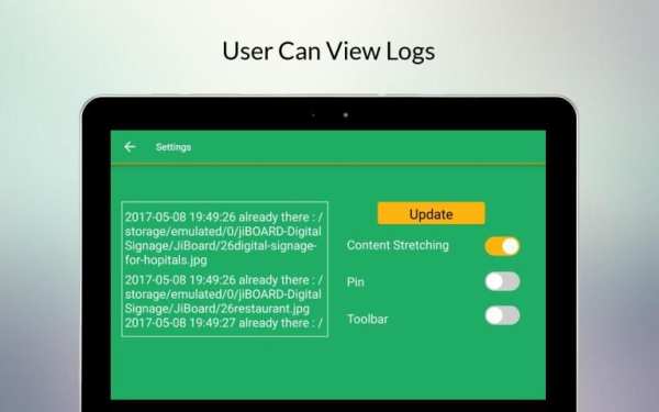 jiBOARD - Digital Signage 4 تصوير الشاشة
