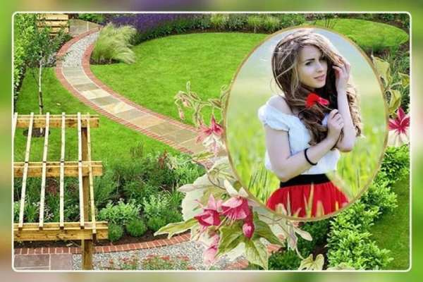 Garden Photo Frame स्क्रीनशॉट 2