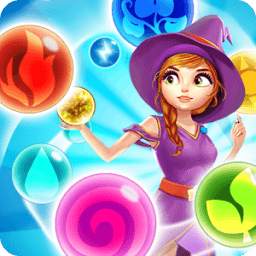 Magic Witch Pop-Bubble Shooter