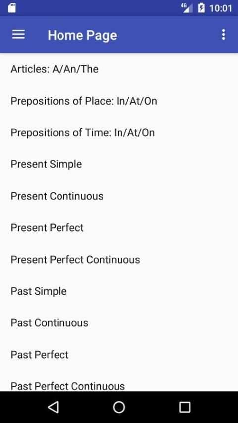English Grammar Exercises скриншот 4