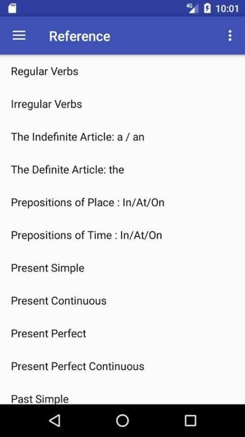 English Grammar Exercises скриншот 2