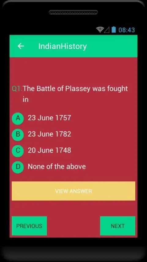India Bix Question and Answer Gk Offline App screenshot 3