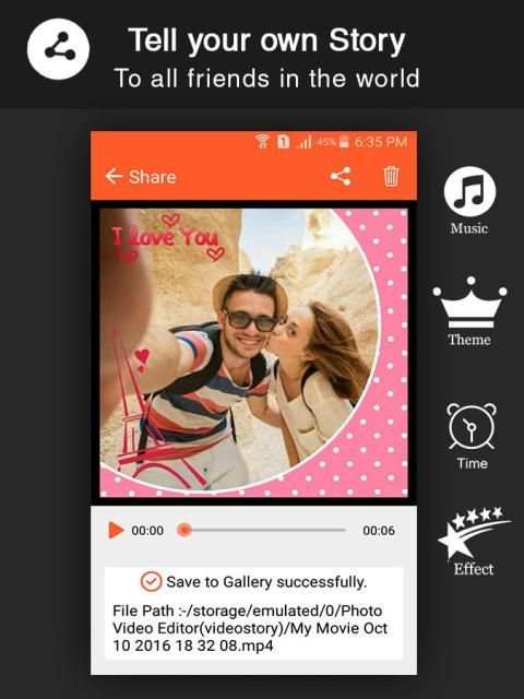 Photo Video Editor screenshot 1