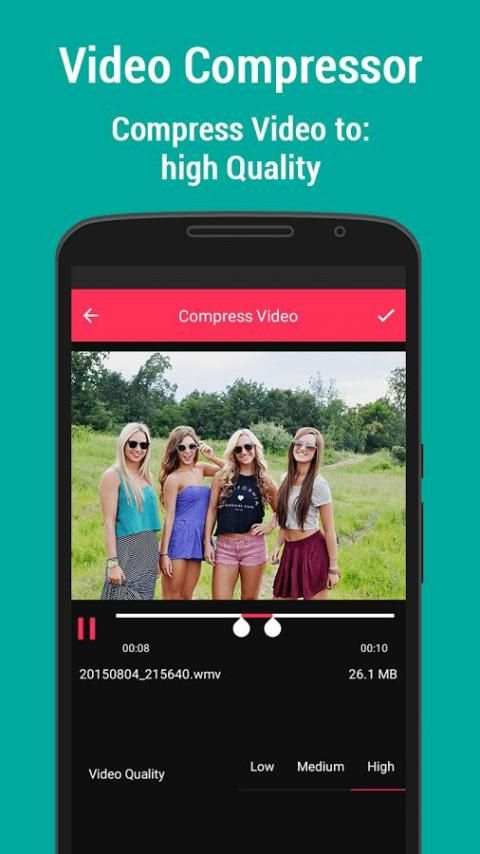 Video Compressor 4 تصوير الشاشة