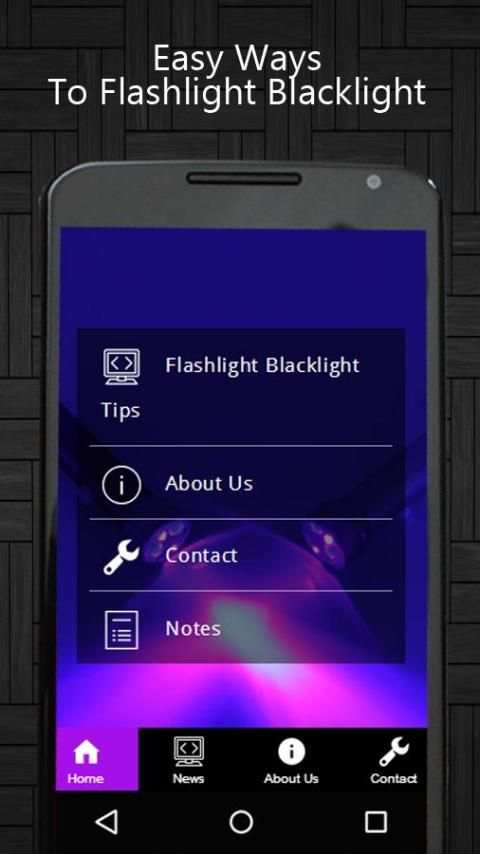 Flashlight Blacklight Tips скриншот 2
