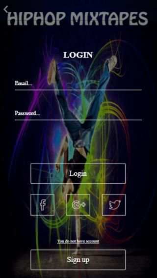 Hiphop Mixtapes screenshot 1