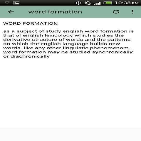 English word formation скриншот 3