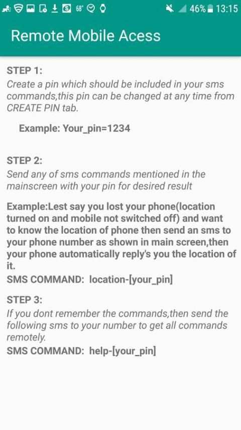 Remote Mobile Access स्क्रीनशॉट 1
