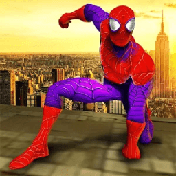 Super Spider Hero City Rescue Games أيقونة