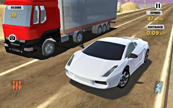 Heavy Racing In Car Traffic Racer Speed Driving скриншот 1