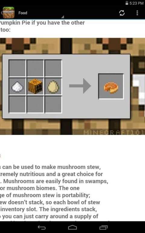 Crafting Guide For Minecraft screenshot 2