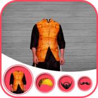 Man Kurta Suit Photo Editor 2017