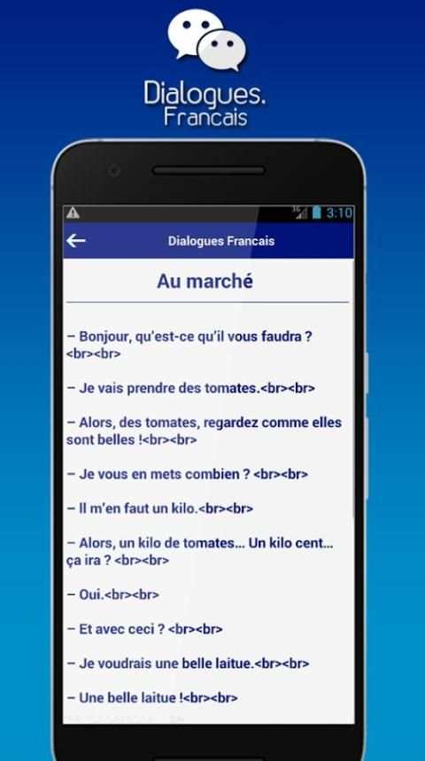 Dialogues Francais скриншот 2
