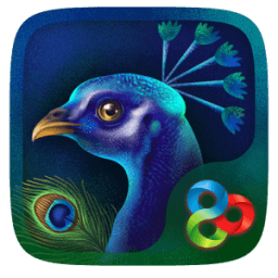 Peacock GO Launcher иконка
