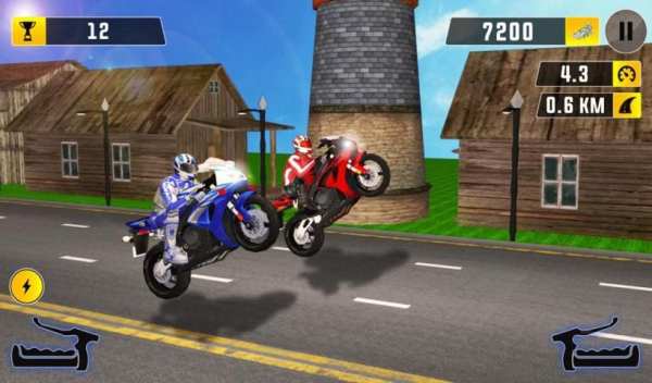 Extreme Motorbike Racing-A Motorcycle Stunts Rider 3 تصوير الشاشة