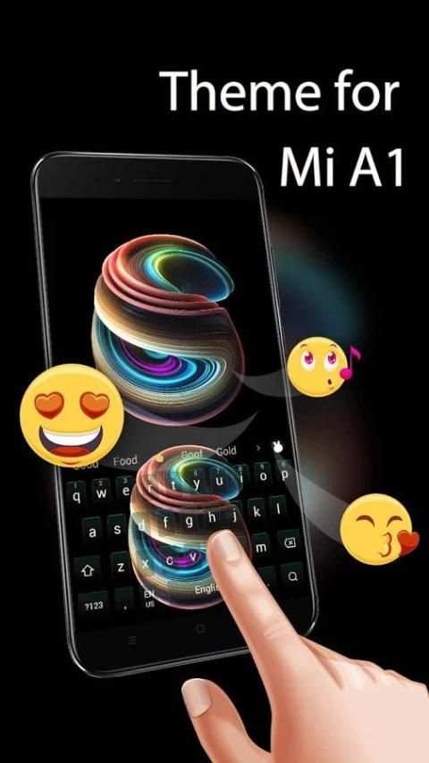 Keyboard Theme for Mi A1 screenshot 2