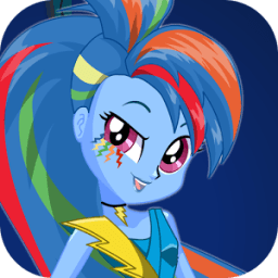 Dress Up Rainbow Dash icon