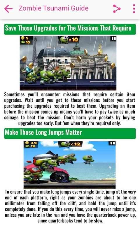 Guide Zombie Tsunami screenshot 1
