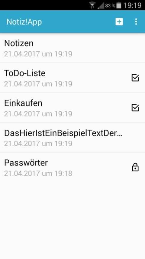 Notiz!App скриншот 5