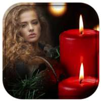 Candle Light Photo Frames on 9Apps