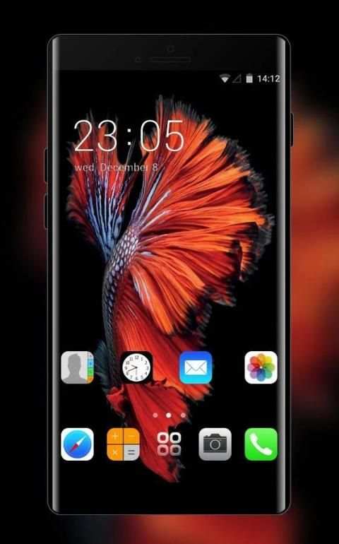 Бесплатная тема для iphone обои 6S ios launcher скриншот 4