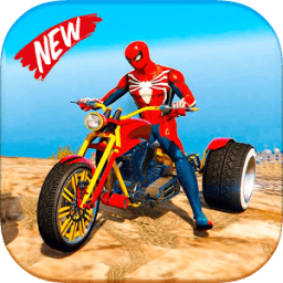 Spider Hero Bike Race иконка