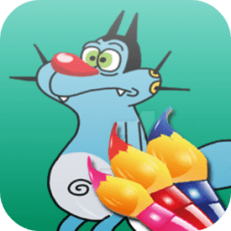 ikon Coloring Game for Oggy