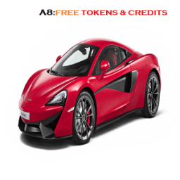 A 8: FREE TOKENS &amp; CREDITS आइकन
