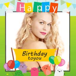 Happy Birthday Photo Frame Pro * *