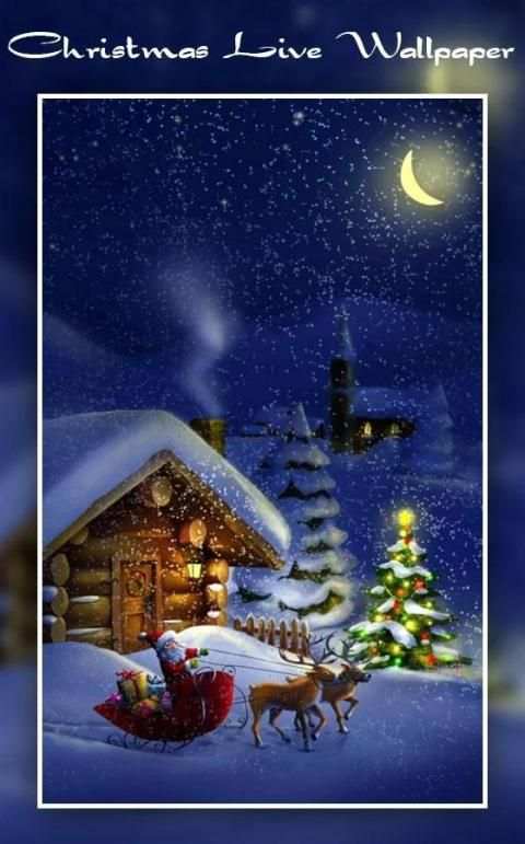 Christmas Live Wallpaper screenshot 1