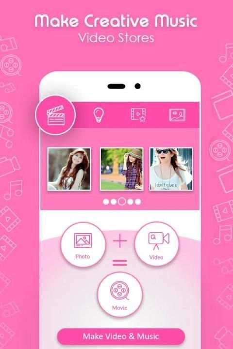 Photo Video Maker with Music स्क्रीनशॉट 7