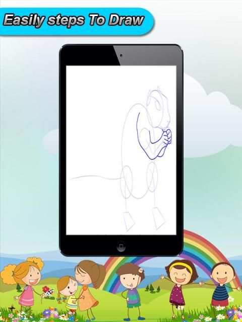 How to Draw Alvin Chipmunks скриншот 1