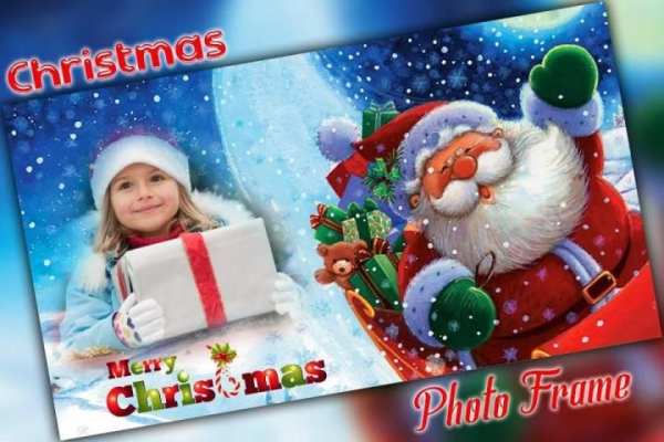 Christmas Photo Frame 2017 स्क्रीनशॉट 1