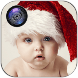 ikon Christmas Photo Editor Santa