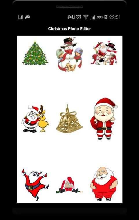 Christmas Photo Editor Santa screenshot 1