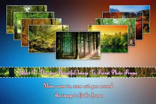 Forest Photo Editor 4 تصوير الشاشة