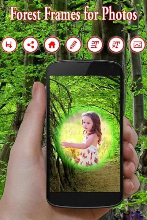 Forest Photo Editor 1 تصوير الشاشة