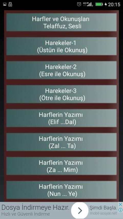 Kuran Öğreniyorum 2017 screenshot 3