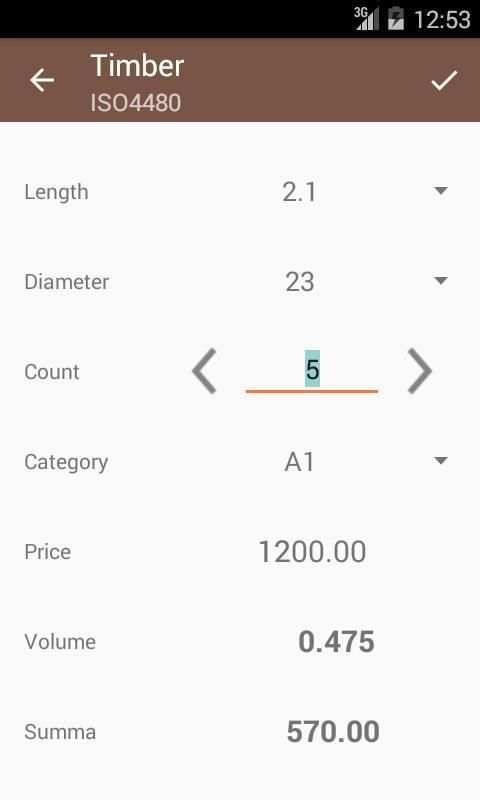 Timber calculator (free) screenshot 4