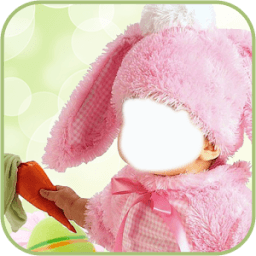 Baby Easter Photo Montage أيقونة