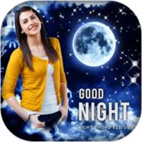 Night Photo Editor : Good Night Frames