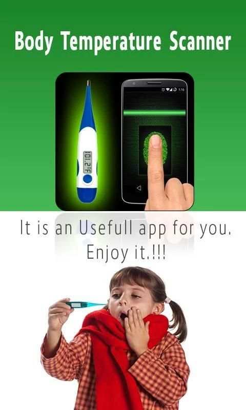 Finger Body Temperature Prank – Thermometer 2 تصوير الشاشة