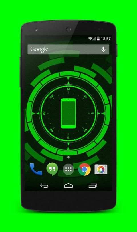Holo Droid Free - best device info live wallpaper скриншот 5