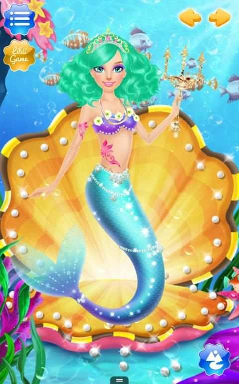 Mermaid Salon 4 تصوير الشاشة