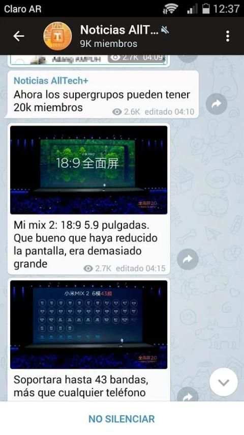 TELEGMA LITE screenshot 1