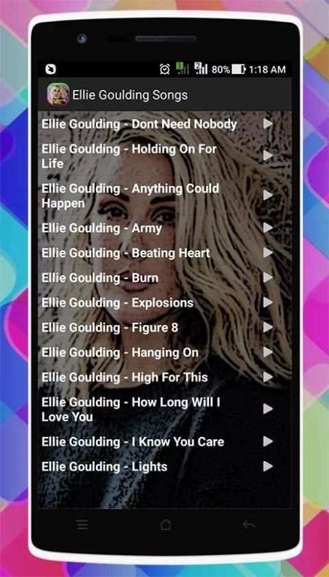 Ellie Goulding Songs скриншот 2